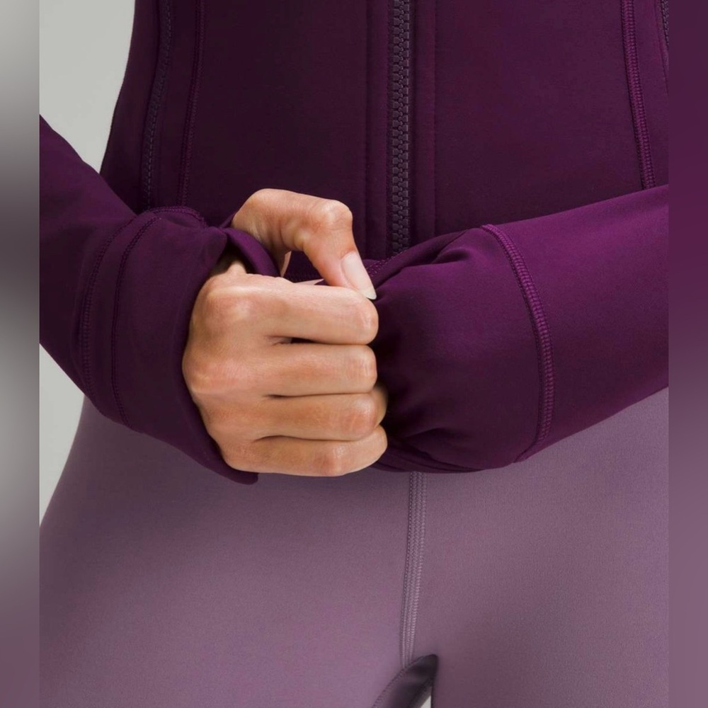 Lululemon Define Cropped Jacket Dramatic Magenta … - image 5